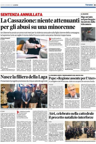 Il Centro 12 12 2024 Pagina Intera